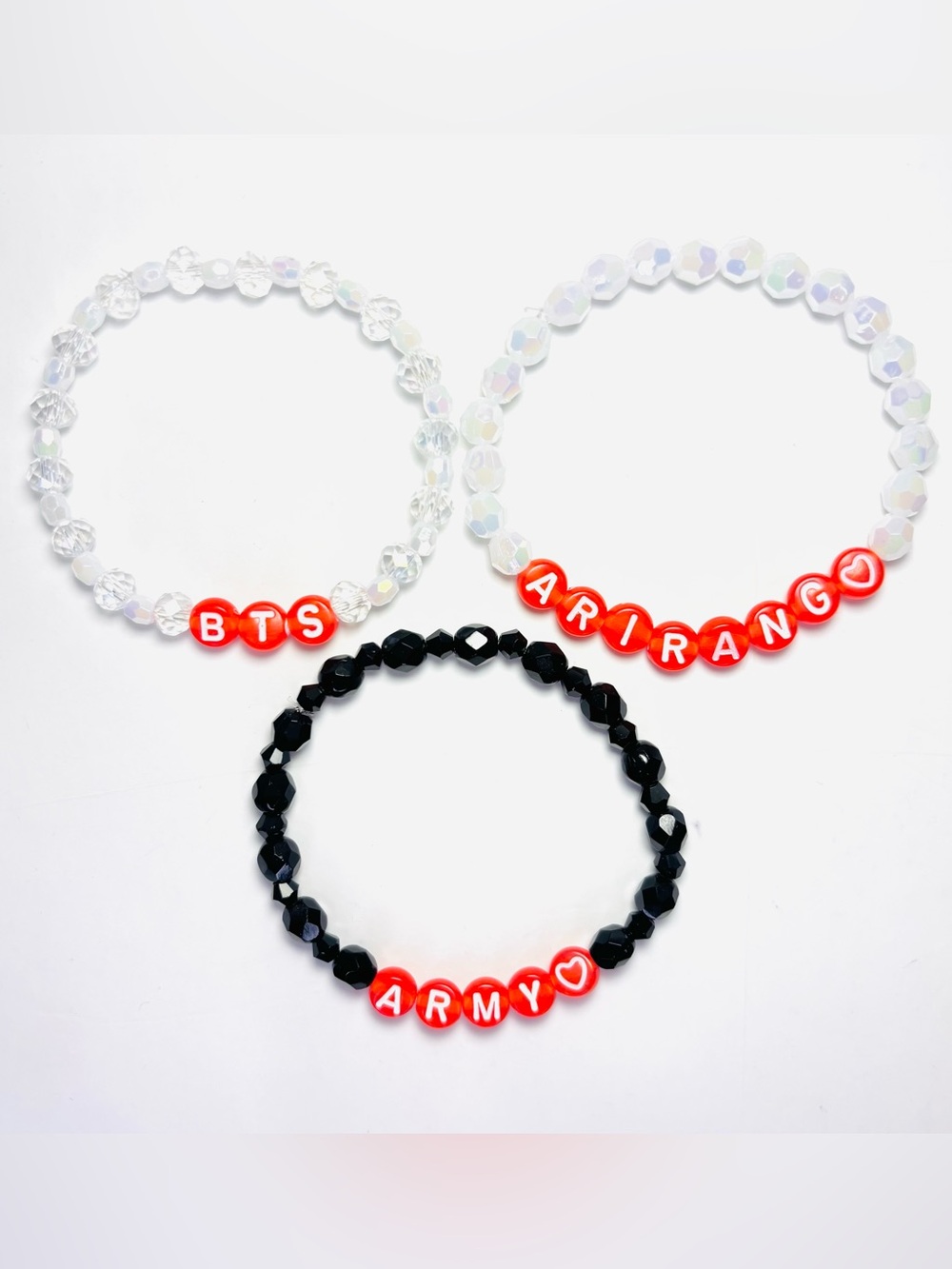(3pcs) BTS ARIRANG ARMY BRACELET BUNDLE